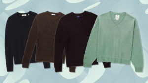 vneck sweaters lede