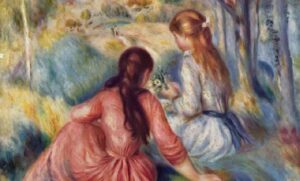 par137 pierre auguste renoir two girls on grass 1000x1000 1