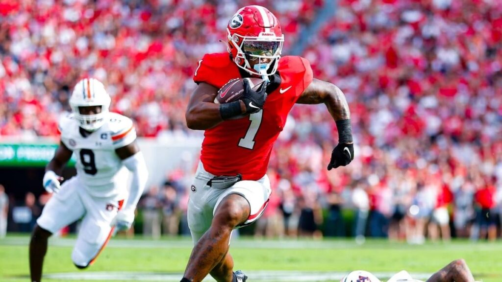 trevor etienner georgia bulldogs getty images