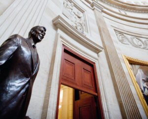 reagan sculpture