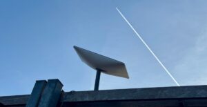starlink dish jet