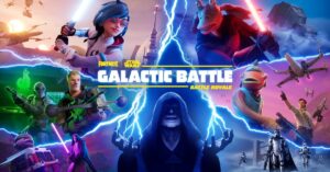 Fortnite GALACTIC BATTLE Key Art EN